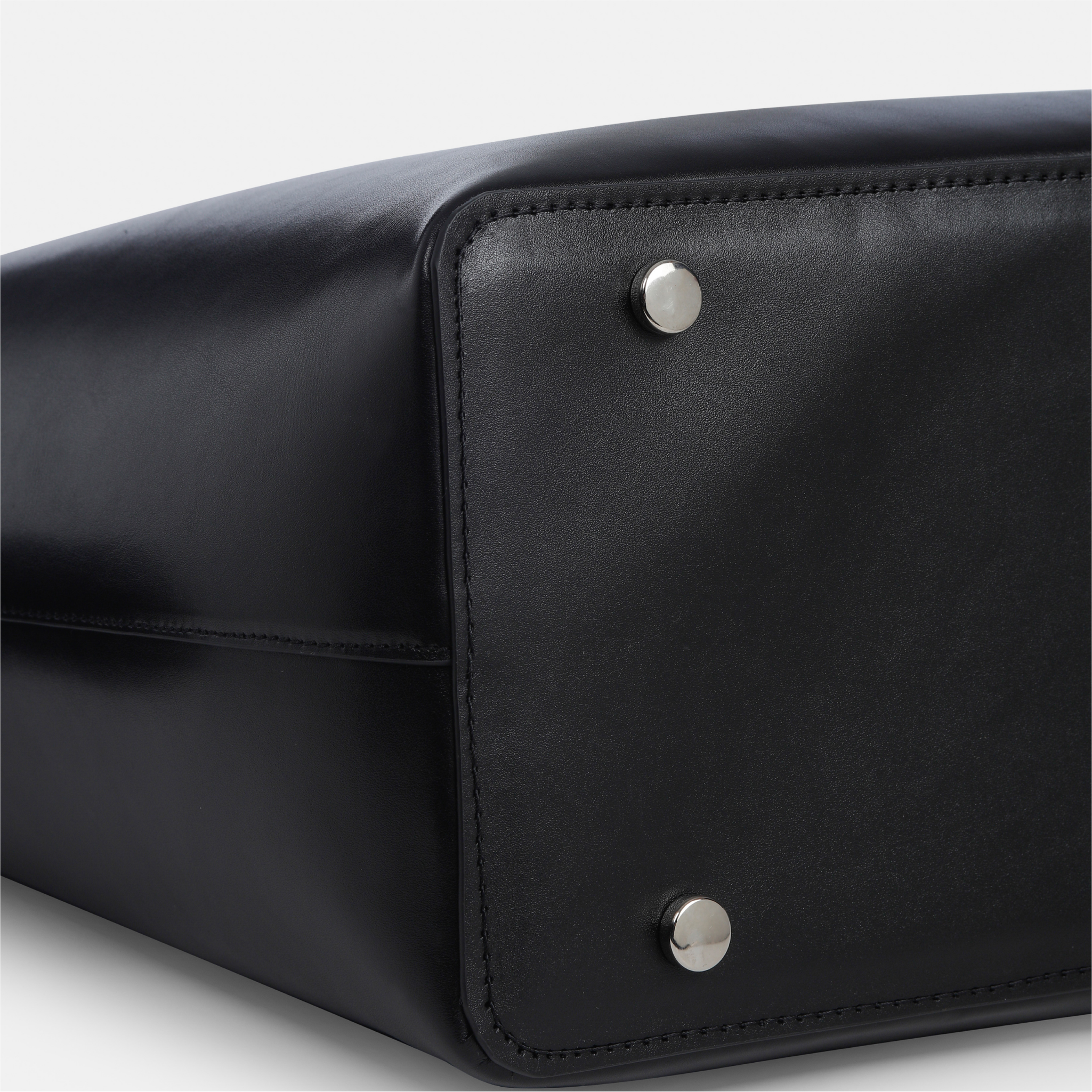 Noa Black Leather Tote