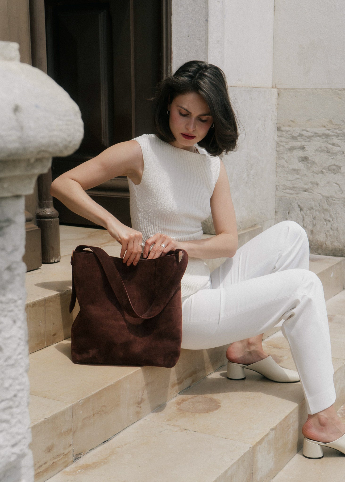 Noa Tote Deep Brown