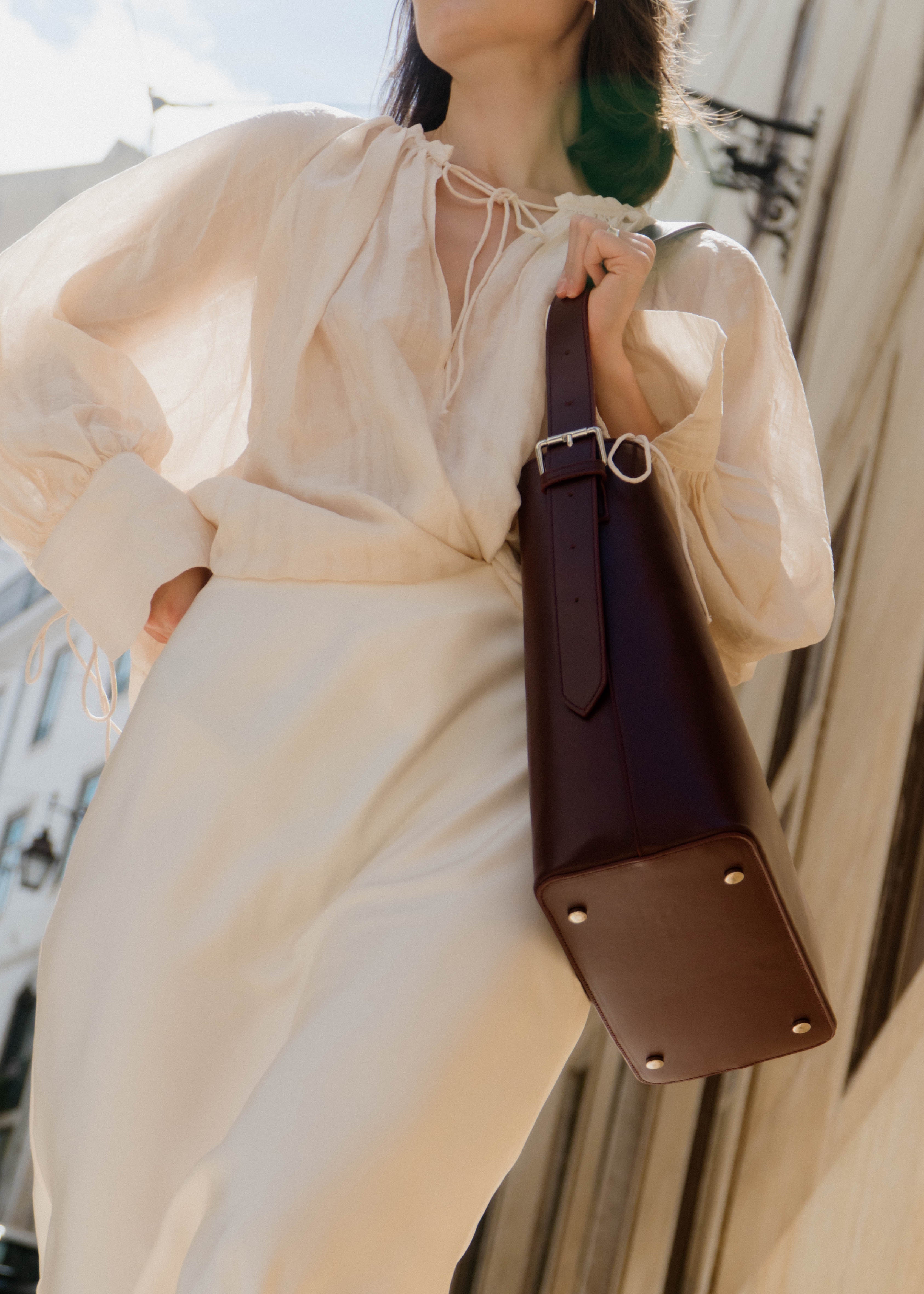 Noa Tote Burgundy