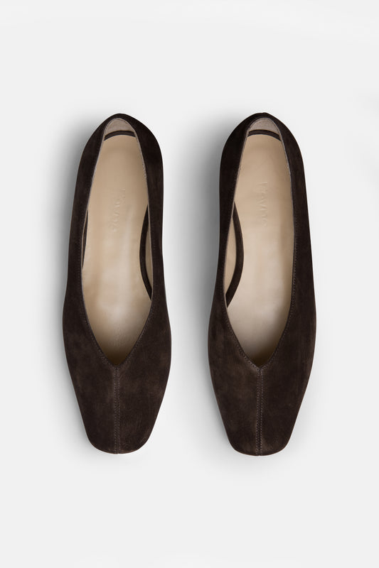 Zoe Brown Suede